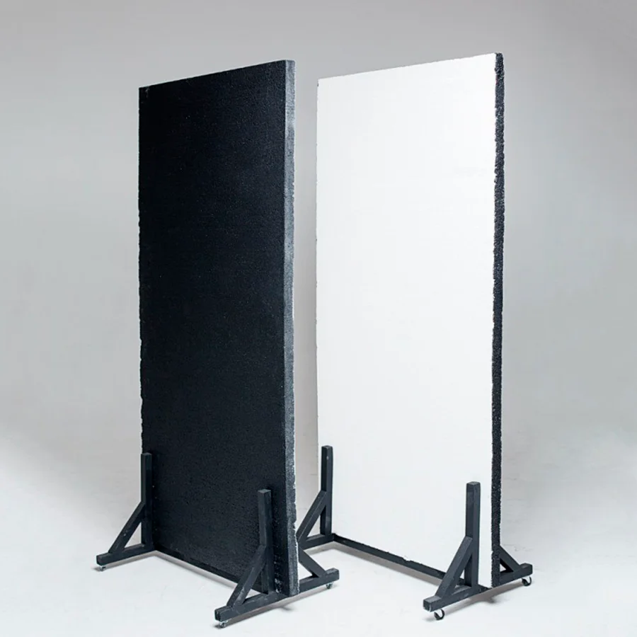 Флаги Белый и Чёрный передвижные на колесах